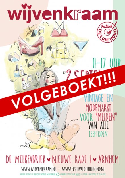 Wijvenkraam x Luie Hond Festival 2 September 2018