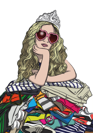 dame stapel kleren